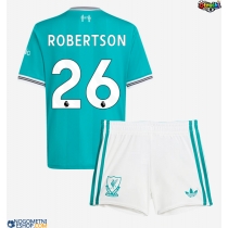 Otroški Nogometni dresi Liverpool Andrew Robertson #26 Tretji 2025-26 Kratek Rokav (+ Kratke hlače)